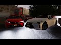 [Celux CS220!] Midnight Racing: Tokyo Roblox 2025 Lexus LC500 White Coupe Burnout Or Drift.....