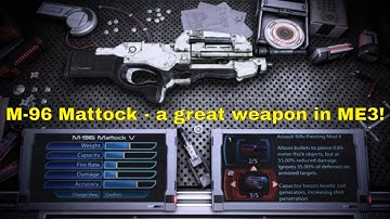 M-96 Mattock Assault Rifle - gameplay using it in Mass Effect 3 - Legendary Edition [PC 1080p HD]