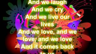 Kina Grannis'- Back To Us- Lyrics video