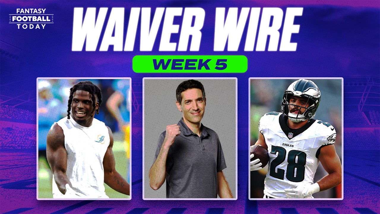 Week 5 Waiver Wire: MUST ADD Players, Injury Replacements & Streamers | 2026 Fantasy Football Advice