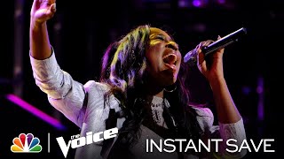 Gihanna Zoës Instant Save Performance Of Lewis Capaldis Someone You Loved - Voice Results 2021