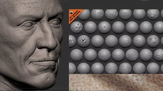 Best Skin Pores Brushes for Human from ZbrushGuides