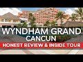 New  wyndham grand cancun allinclusive resort  full tour  review