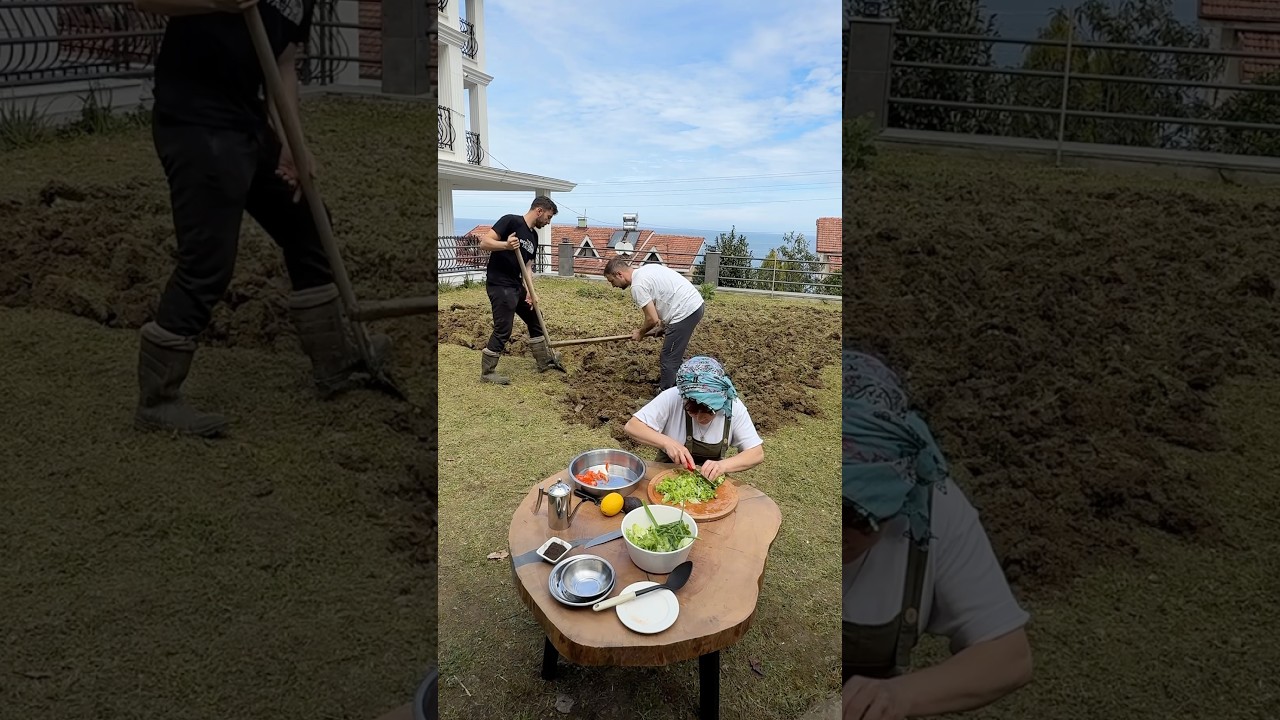 EVE GELEN USTALARA YEMEK YAPILIR MI YAPILMAZ MI? #cooking #nature #viralvideo #viralshorts #fyp