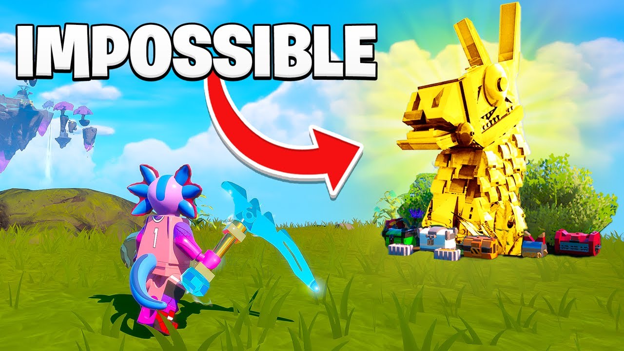 Can I Find the RAREST Thing in LEGO Fortnite?