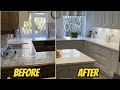 Complete 1992 Kitchen Renovation UK - Before, Time Lapse & After - Oak Kitchen to Inframe Shaker