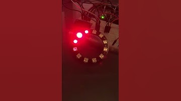 Neopixel 12 RGB LED ring - cylon demo