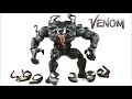 VENOM MOVIE custom Marvel Legends Monster Venom BAF spider-man 6” action figure review