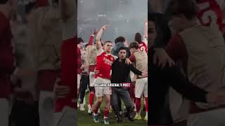 Why did Arsenal's guard of honor happen at the corner flag❤️#football #football #viralvideo #shorts
