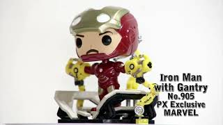 Iron Man with Gantry Funko Pop  #funkoavengers #tonystark #morganstark #avengersfunko #pxexclusive