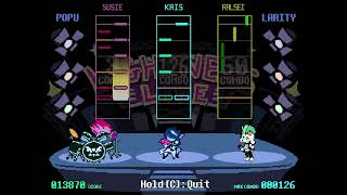 [DELTARUNE CH4] "Raise Up Your Bat" FULL COMBO (Hard Difficulty)
