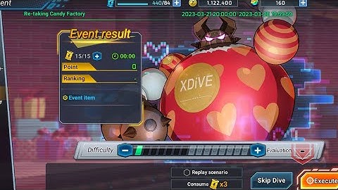 Mega man x dive re taking candy factory event S rank guide