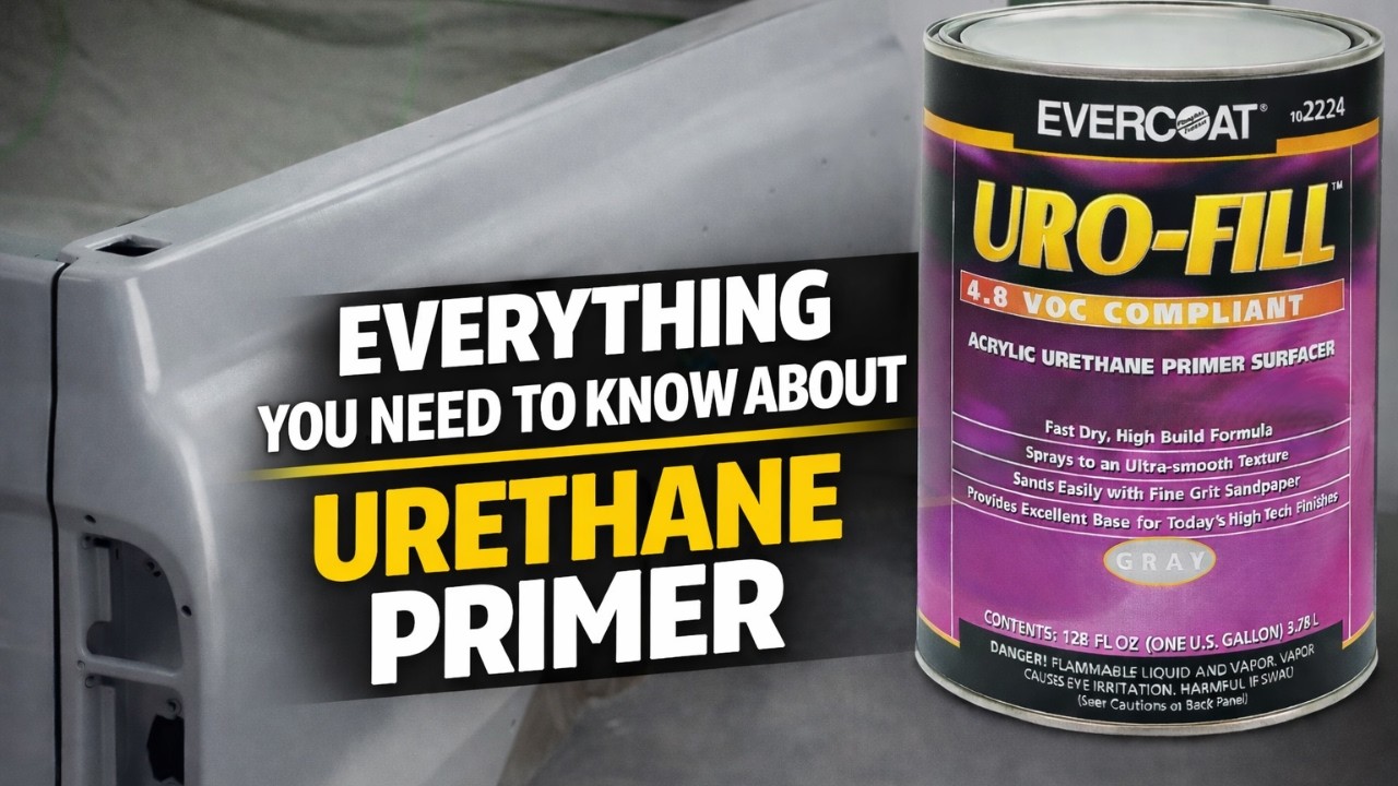 After Polyester primer... This Is What I Spray Next (Evercoat Uro-Fill)