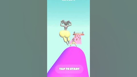 Bum Booty Run challenge_New update Gameplay 🤸🤸 All Levels Walkthrough (android,ios)