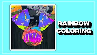 Rainbow Colors on Videos // Alight Motion Tutorial