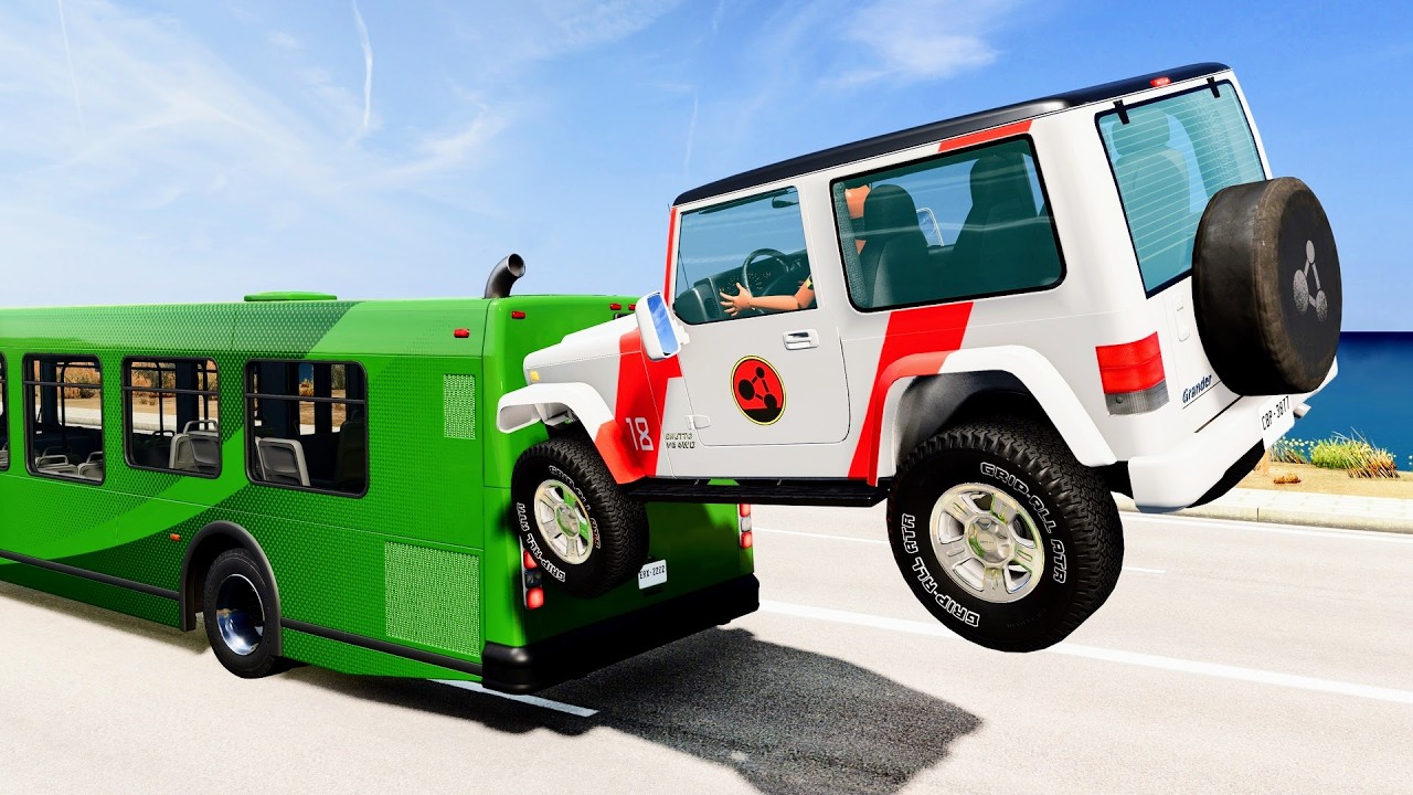 SUV Crashes #4- BeamNG Drive | CrashBoomPunk