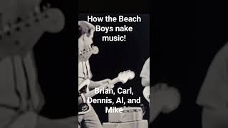 How the Beach Boys make music!