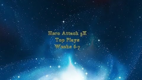 Starcraft 2: Hero Attack 3X: Plays of the Week 6-7