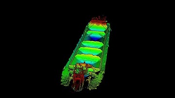 LiDAR360 | Visualizing a Sand Barge