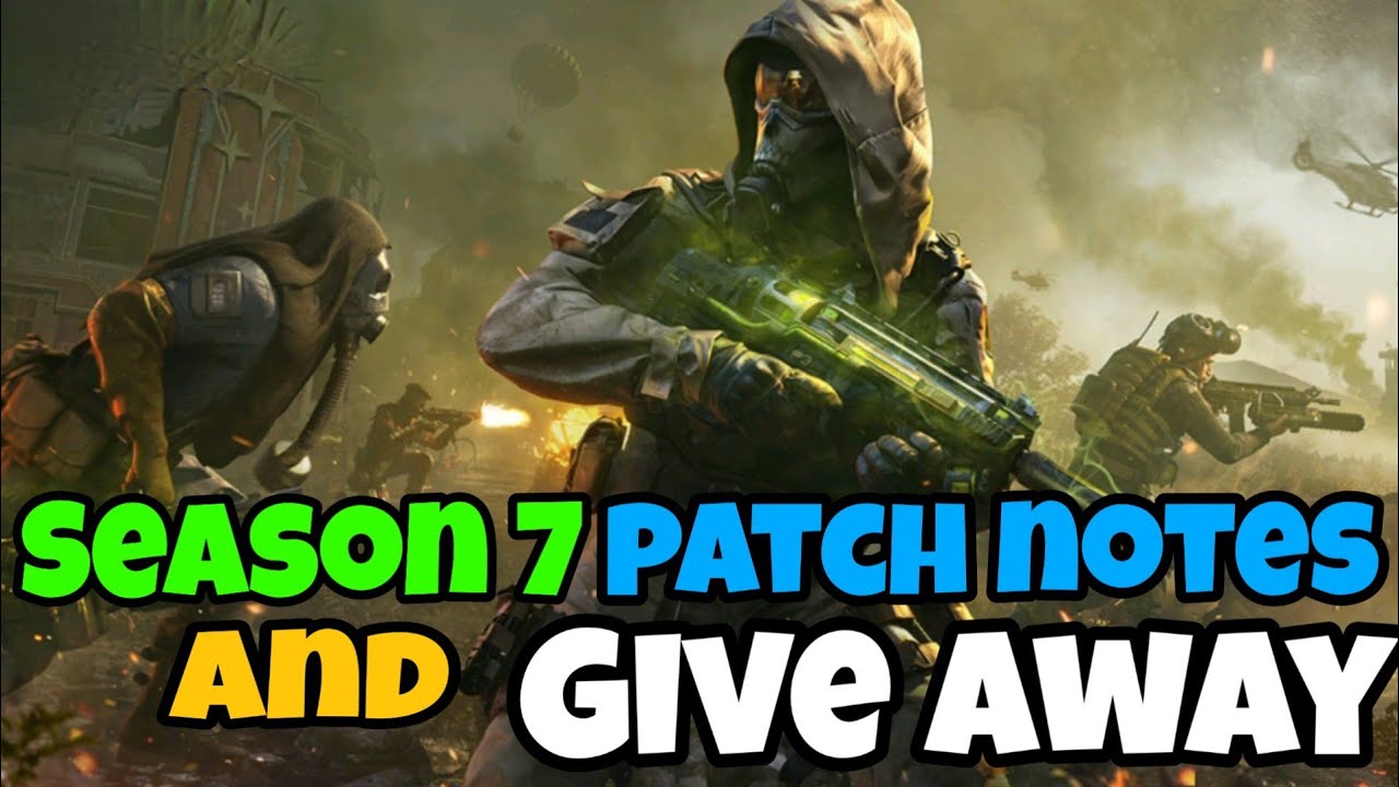 SEASON 7 BATTLE PASS GIVE AWAY & PATCH NOTES | CALL OF DUTY MOBILE ...
