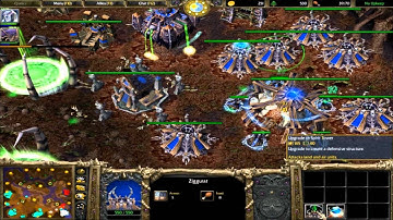 4v4 Random Team #25 Warcraft 3 The Frozen Throne Battle net Multiplayer Commentary