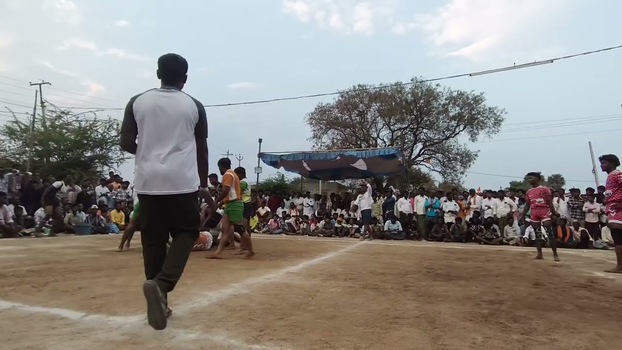 First Semi final..💥Sjv senior,s vs Jampapuram..🫵🏻