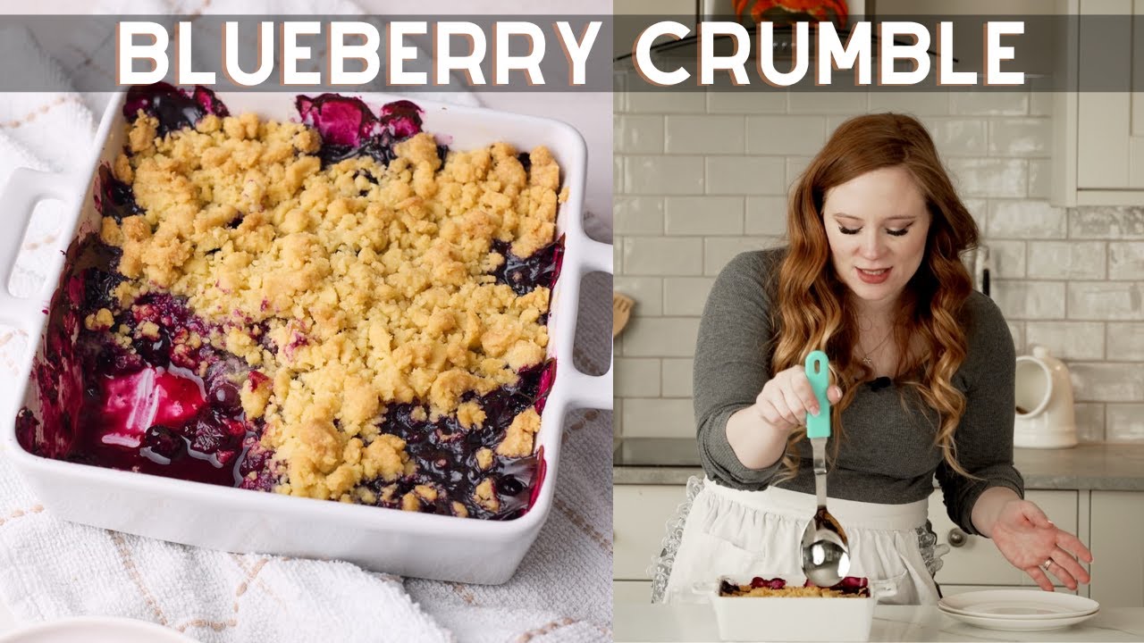 Best Blueberry Crumble Recipe