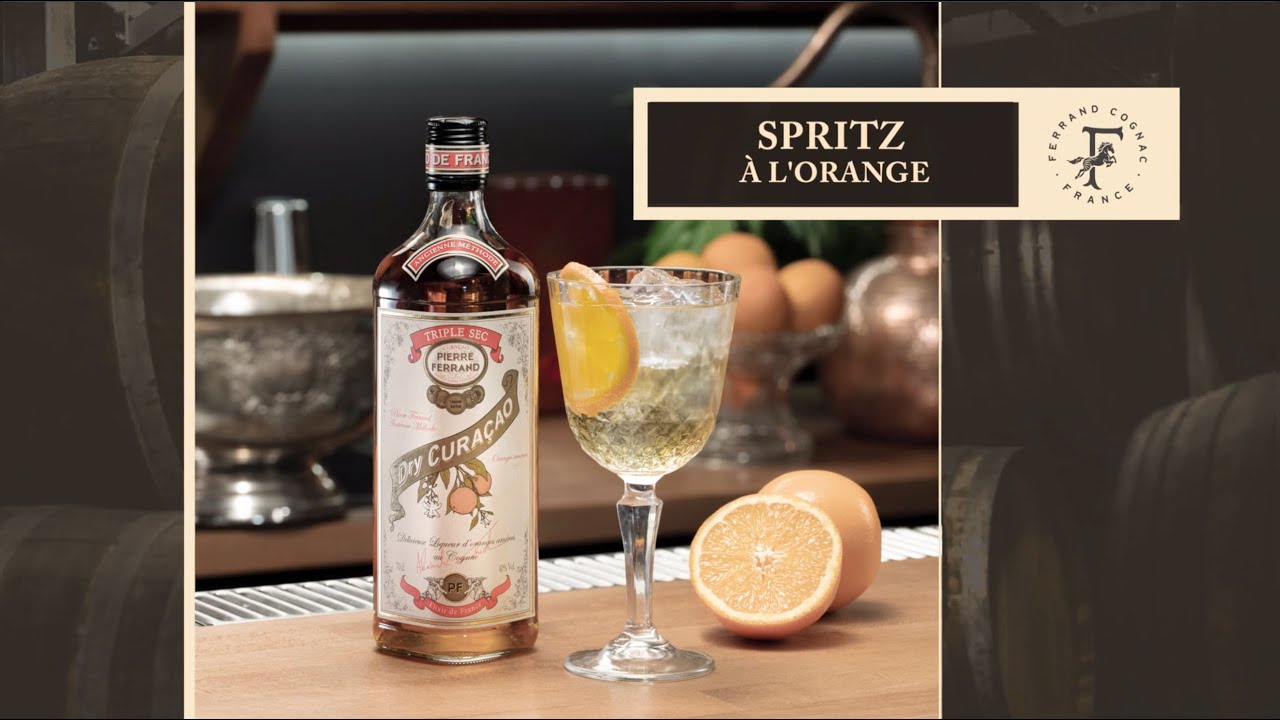 How to make a Spritz à l'Orange? I Ferrand Cognac YouTube