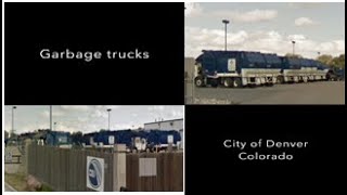 City of Denver Co: Garbage trucks on google maps