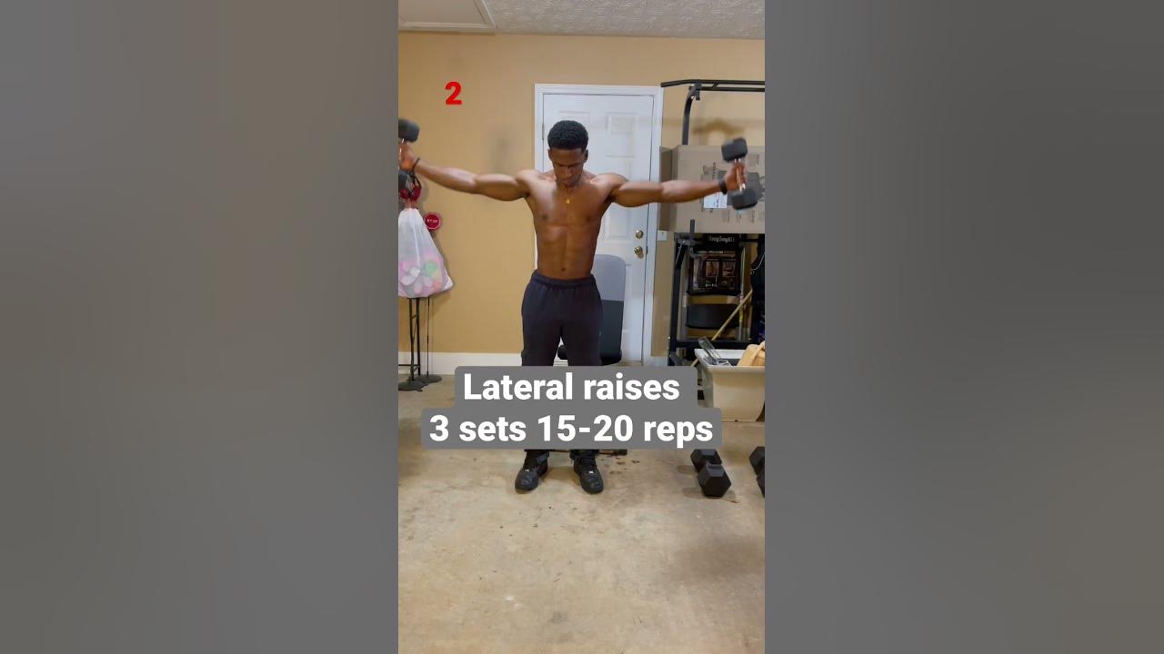 Building traps and delts fitness upperbodyworkout muscles dumbbell YouTube