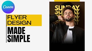Flyer Design Made Simple with Canva (Easy Step-by-Step Tutorial!)