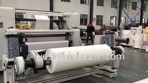 Double Side Coated Release Paper Roll Slitter Rewinder Machine For Sticker Paper Self Adhesive Liner