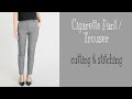 straight pant or trouser drafting for beginners/ straight pant cutting and stitching 👖