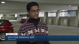 High School Student Creates Parking App Students Present Parking Solution Options