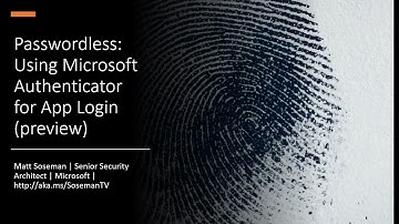 Passwordless: Using Microsoft Authenticator for app login (phone sign-in preview)
