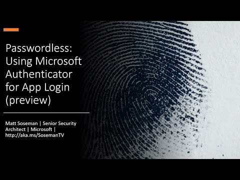 Passwordless: Using Microsoft Authenticator for app login (phone sign-in preview)