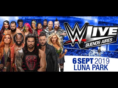 WWE Live! @ Estadio Luna Park (06/09/2019) Buenos Aires, Argentina [FULL REC HD]