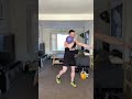 Kettlebell leg workout | functional lunge to squat repeater