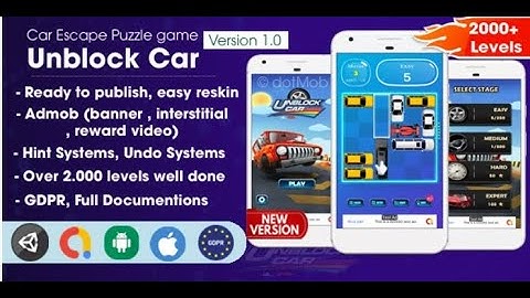 Unblock Car   Unity Complete Project by dotmob