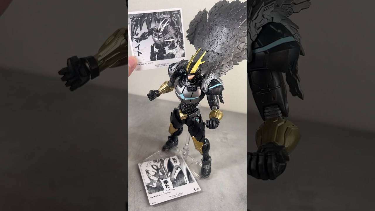 【ヒロアカ】S.H.Figuarts アーマードオールマイト 開封したら神フィギュアすぎた...!! #myheroacademia #mha #figure
