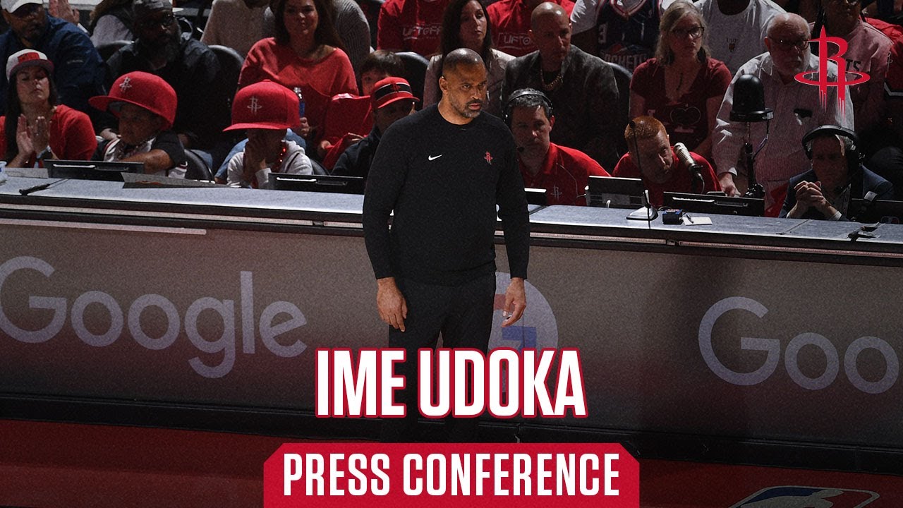 Press Conference: Ime Udoka l Houston Rockets - YouTube