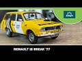 Unboxing renault 12 break 1977 altaya 143me collection  vhicules dassistance rallye  n 61