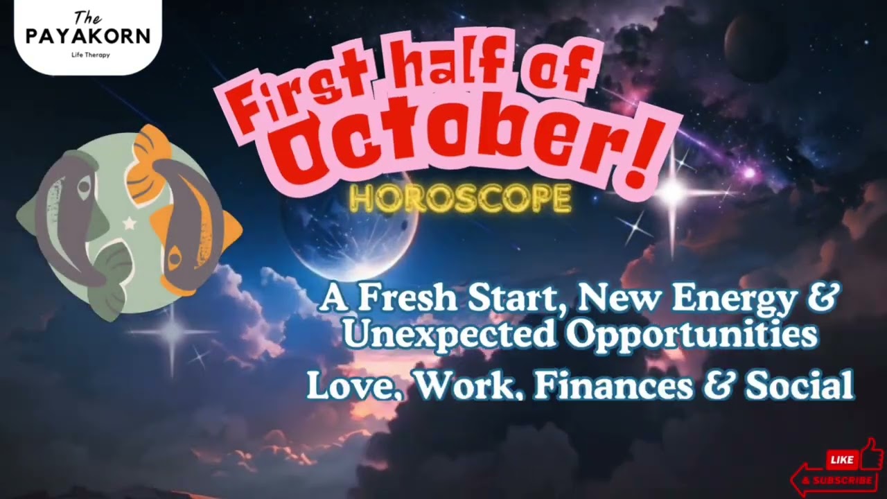 Pisces | October 1st half horoscope 