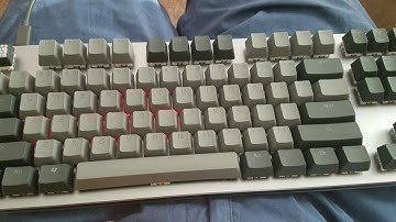 Massdrop CTRL: Key fade effect.