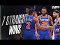 KNICKS SET FRANCHISE RECORD 7 STRAIGHT PLAYOFF WINS 🔥