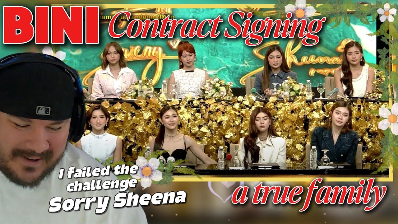 BINI Kapamilya Hanggang Dulo Contract Signing | Feb 4, 2025 Reaction 