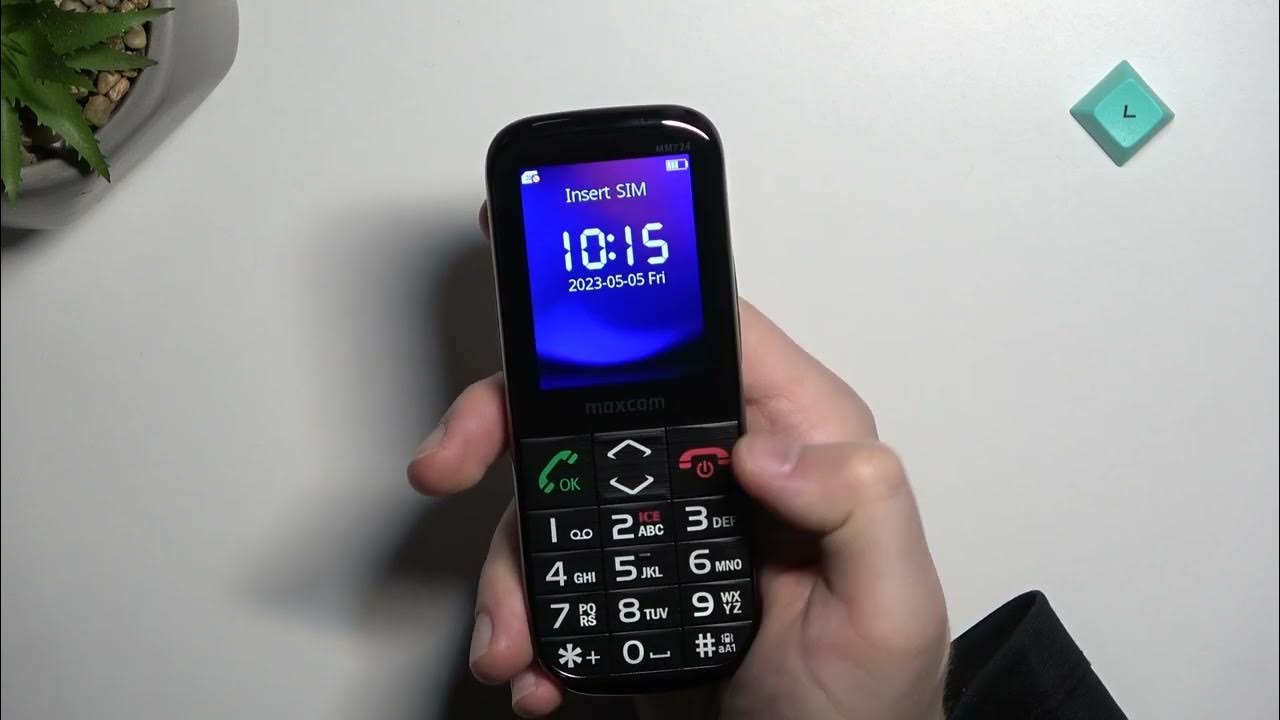 How to Lock & Unlock MM724 Phone Lock Button YouTube