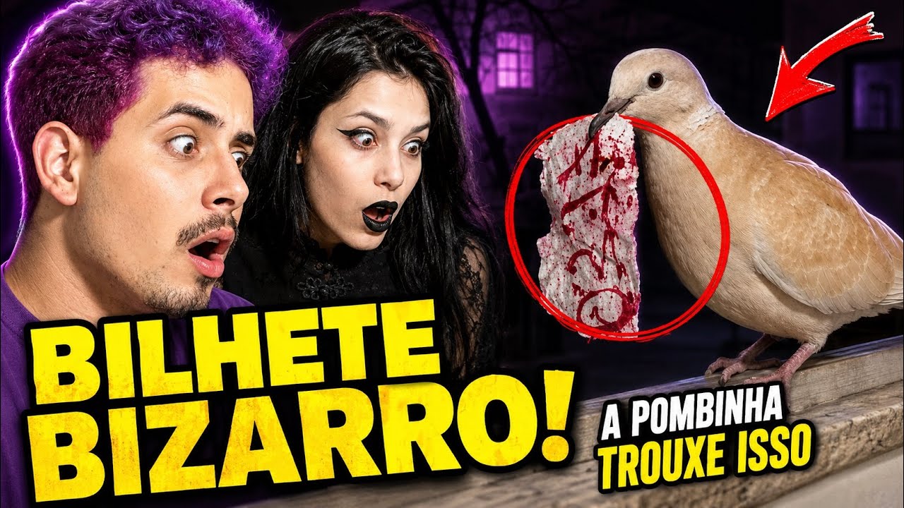 A POMBA TROUXE UM BILHETE BIZARRO 🕊️😱
