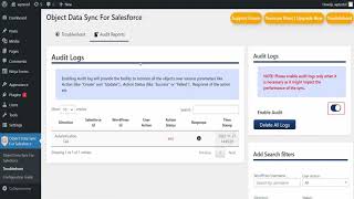 Check if data synced successfully from Ninja Form to Salesforce Contact
