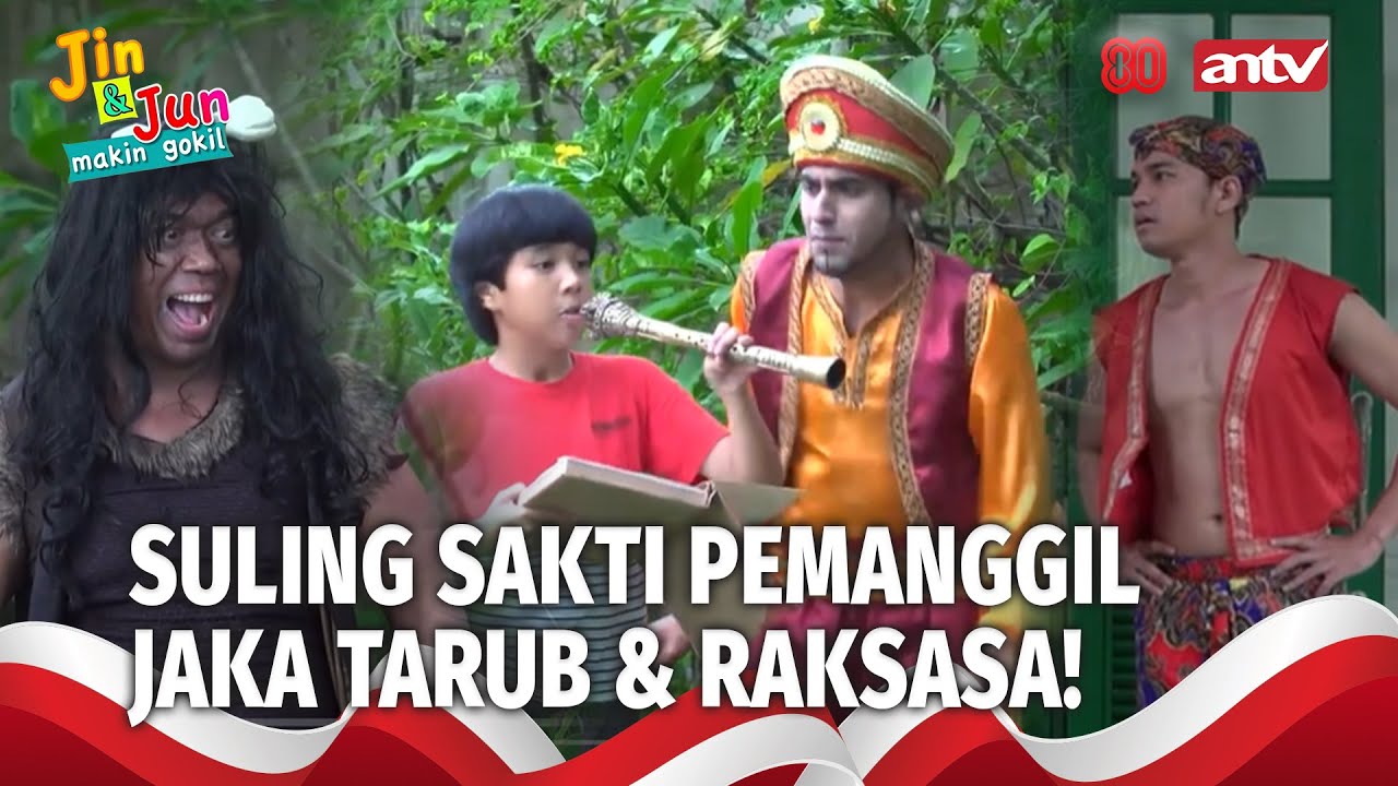 Jun Balikin Jaka Tarub & Raksasa Timun Mas Ke Buku Dongeng! | Jin & Jun Makin Gokil Eps 17 (FULL)